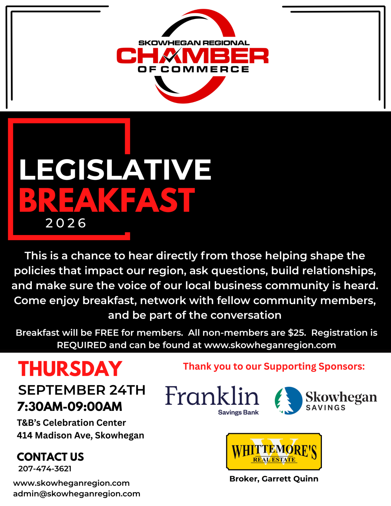 Legislative Breakfast